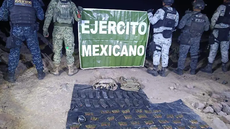 Destruyen campamentos y explosivos en Villanueva